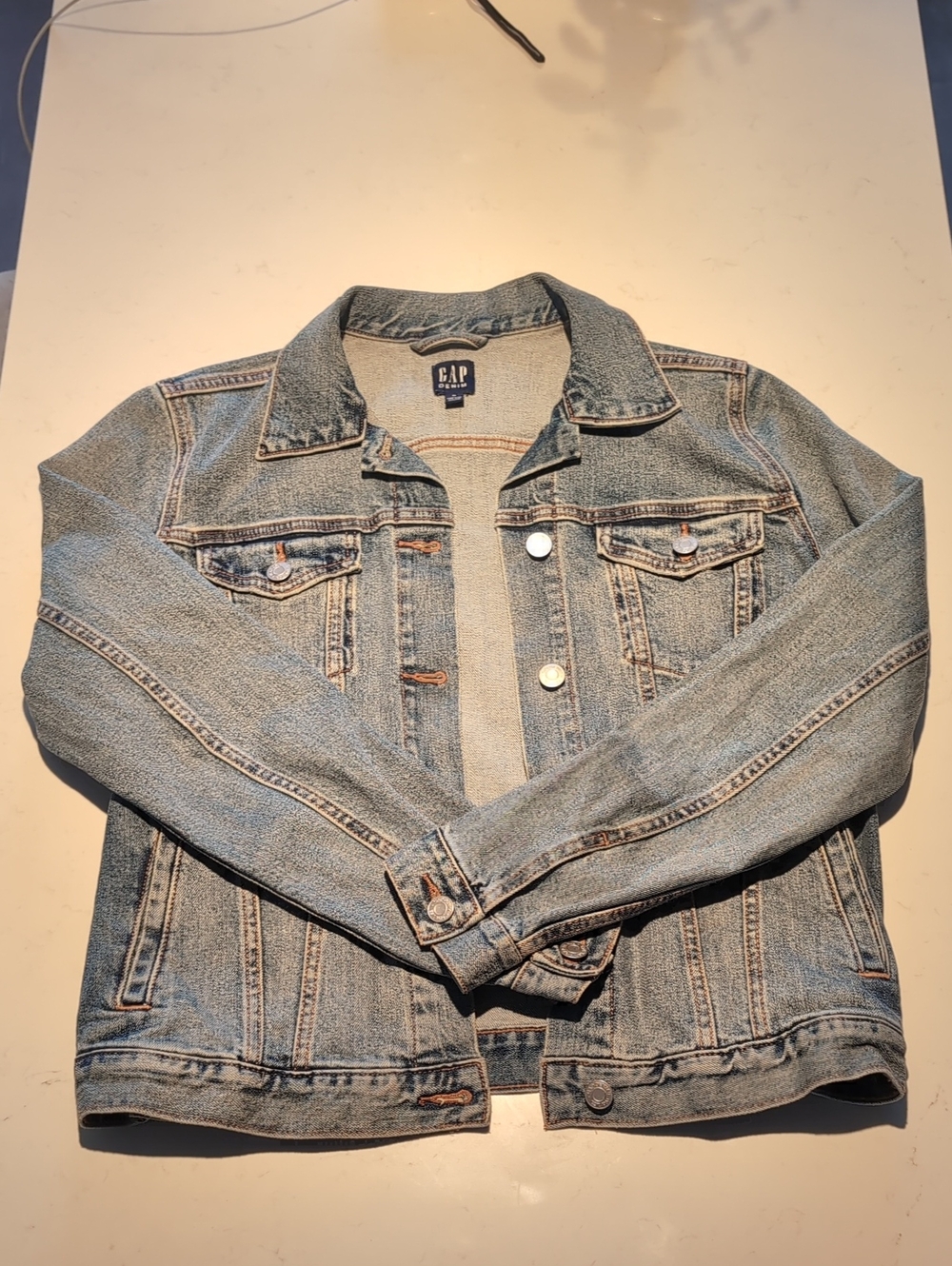 GAP Light Blue Washed Denim Jacket